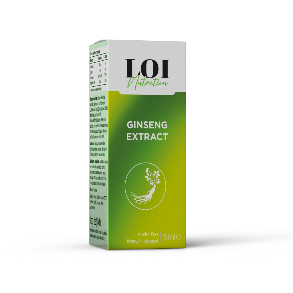Ginseng Extract Syrup 50 ML LOI Health